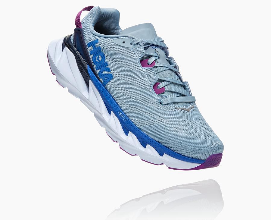 Tenis Hoka One One Feminino Azuis - Elevon 2 - 975-MHEDFN